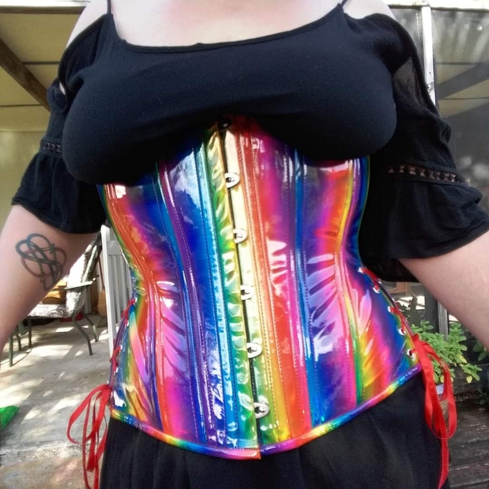 Timeless Trends Rainbow Longline Hourglass Corset 28"